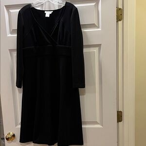 Elegant Coldwater Creek Black Women's Dress 16 Petite